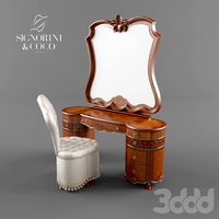 Туалетный столик и пуф Signorini&Coco Bellagio