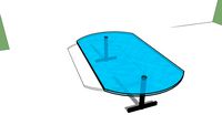 Glass Meeting Table