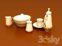 Set of tableware