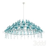Bird Poop Chandelier by Wyatt Little