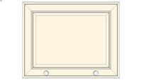 Wall Refrigerator Top Hinge 24Hx24D
