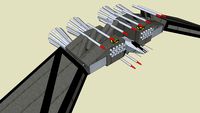 NDAF- C2000 Missile Attack Cruiser 'BlackBat'