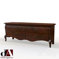 Dall'Agnese Symfonia laccato TV Cupboard outdoor small