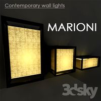 Contemporary wall lights MARIONI