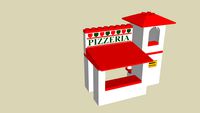 Pizzeria in 'LEGOCITY'