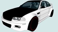 BMW M3 E46 Schwarz