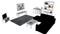 Pure, le salon contemporain maisons du monde
