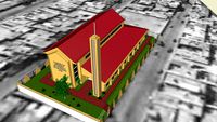 LDS. Centro de Reunion Mormon,Cd. Azteca Estado de Mexico.Ecatepec de Morelos.