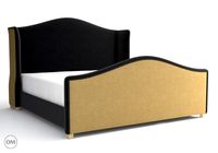 Athena king size bed 5009k Velvet