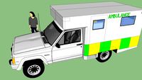 4x4 Jeep Cherokee XJ Ambulance Concept