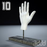 Maradona´s hand replica
