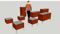 606- Molteni muebles de dormitorio