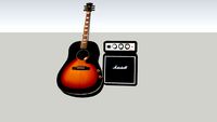 Guitarra Gibson Electroacustica John Lennon