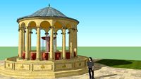Fountain (fiali) of the church of Hagia Sophia of Constantinople