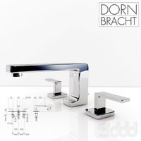 Dornbracht Lulu (x3) wall, basin, bath mixer.
