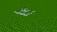 camoflauge tank