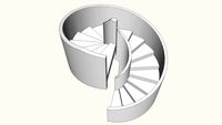 helicoidal staircase