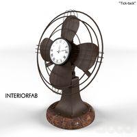 Часы "Tick-tack" fan INTERIORFAB