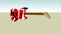 EVH frankenstein bass