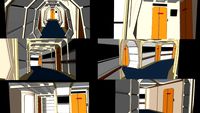 corridors USS ENTERPRISE D