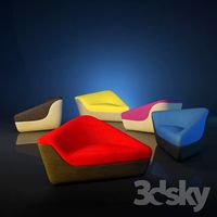 Seating Stones by Walter Knoll