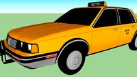 1986 Oldsmobile Cutlass Ciera NYC Taxi 8C17B