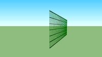 1230mm high Zaun Duo 8 Mesh 50 x 200 welded mesh