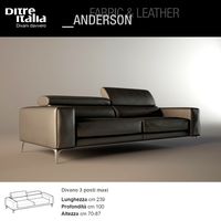 Ditre Italia - Anderson sofa