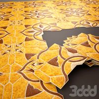Испанская плитка Emigres Puzzlemi Huesca Marron