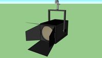 Fresnel (With Barndoors)