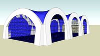 Carpa modelo 3 para eventos