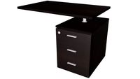 Ala pedestal 3 cajones 100 x60 x74 cm wengué