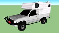 TOYOTA SR5 HILUX TRUCK W/ IMPORT CAMPER