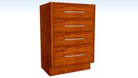 Vanity Base Four Drawer