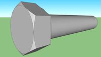Hexagon head bolts DIN 933 M20x100