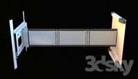 SMS FLATSCREEN WH 3D bracket