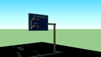 Schild Autobahn, BAB2