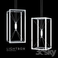 Lamps suspended Lightbox