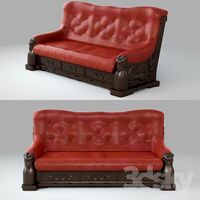 carved sofa