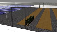 Estufa de mudas de Oliveiras Olea europaea TECNOPLANTA FLORESTAL LTDA