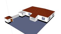 sade bir köy evi