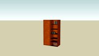 armoire 180x60x60 porte ouverte
