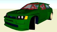 Ford escort cosworth (tuned)