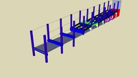 Handicap ramp, detailed