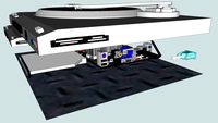 Home theater PC within turntable