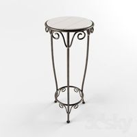 Wrought iron table