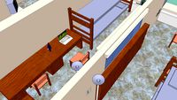 East Akers Dorm Room