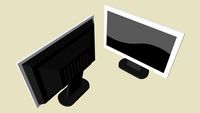 A Very Nice Detailed Flatscreen Monitor