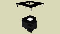 Happ 3' Trackball with Mounting Plate