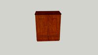 TV-kast 113x65,5x134 cm